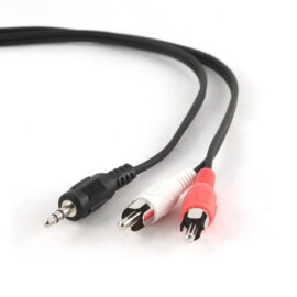 CCA 458 2.5M 3.5mm stereo to RCA 2